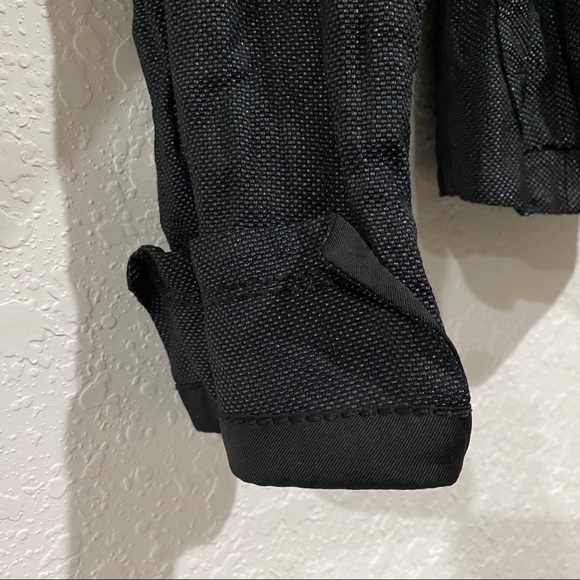 Luisa Cerano Women's Black Shimmery One Button Long Sleeve Blazer Size 10 NWOT - Picture 12 of 14